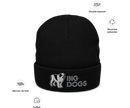 Logo Ribbed knit beanie