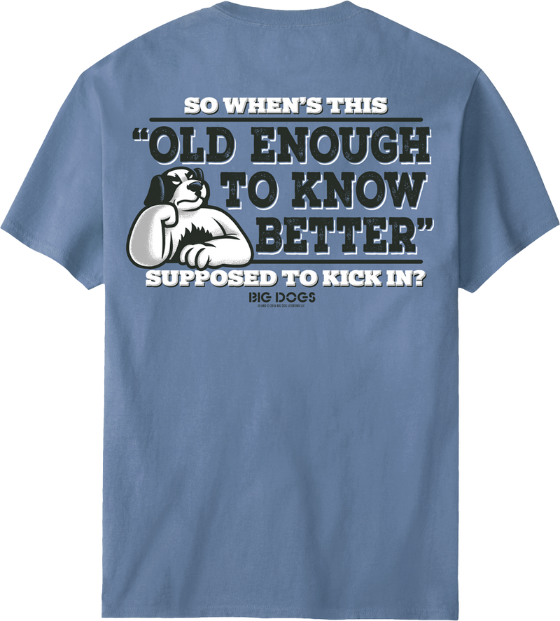 Old Enough To Know Better T-Shirt