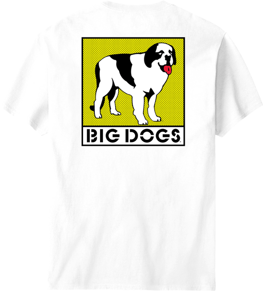 Tシャツ・カットソー [ODOR] Holly dog box tee ODOR】Holly dog box tee Short-sleeve Dog With Flowers