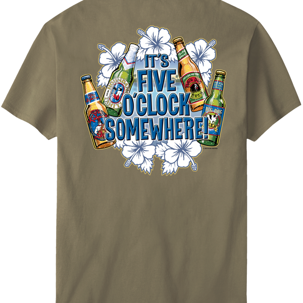 It Is Five O Clock Somewhere T-Shirt – Big Dogs