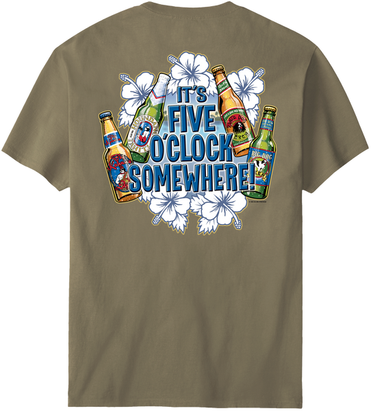It Is Five O Clock Somewhere T-Shirt – Big Dogs