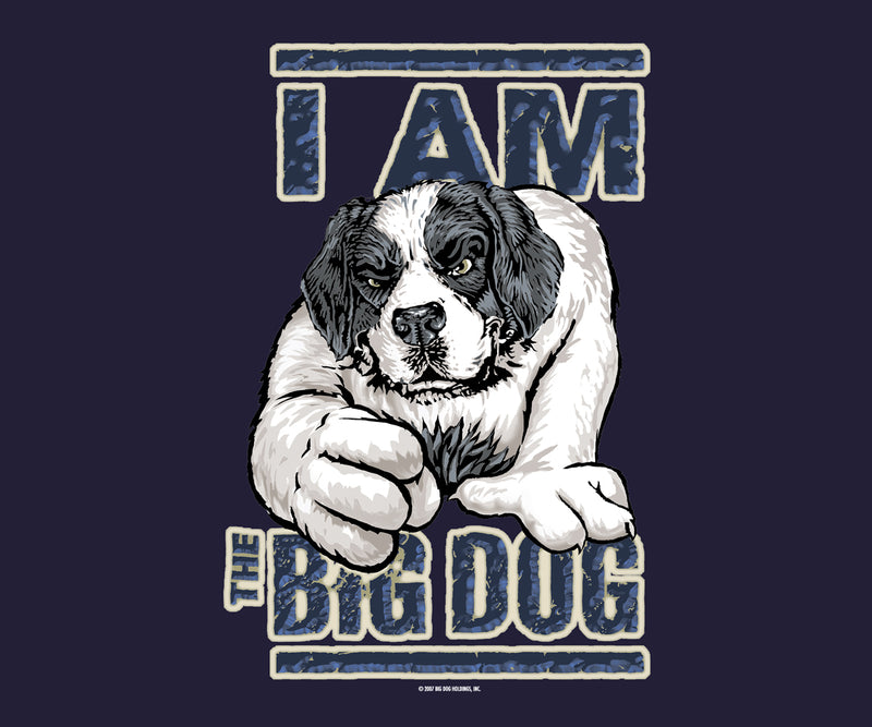 I Am The Big Dog Navy T-Shirt