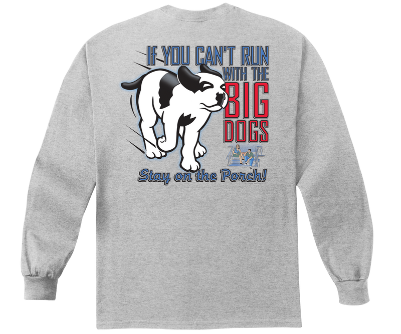 Run With The Big Dog Long Sleeve T-shirt – Big Dogs