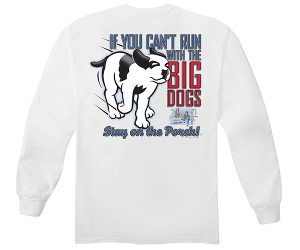 Run With The Big Dog Long Sleeve T-shirt – Big Dogs