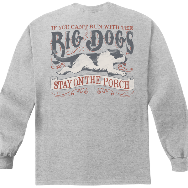 Run With Vintage Long Sleeve T-shirt – Big Dogs