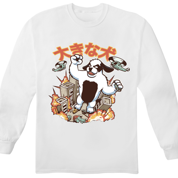 Kaiju Dog Long Sleeve T-shirt – Big Dogs