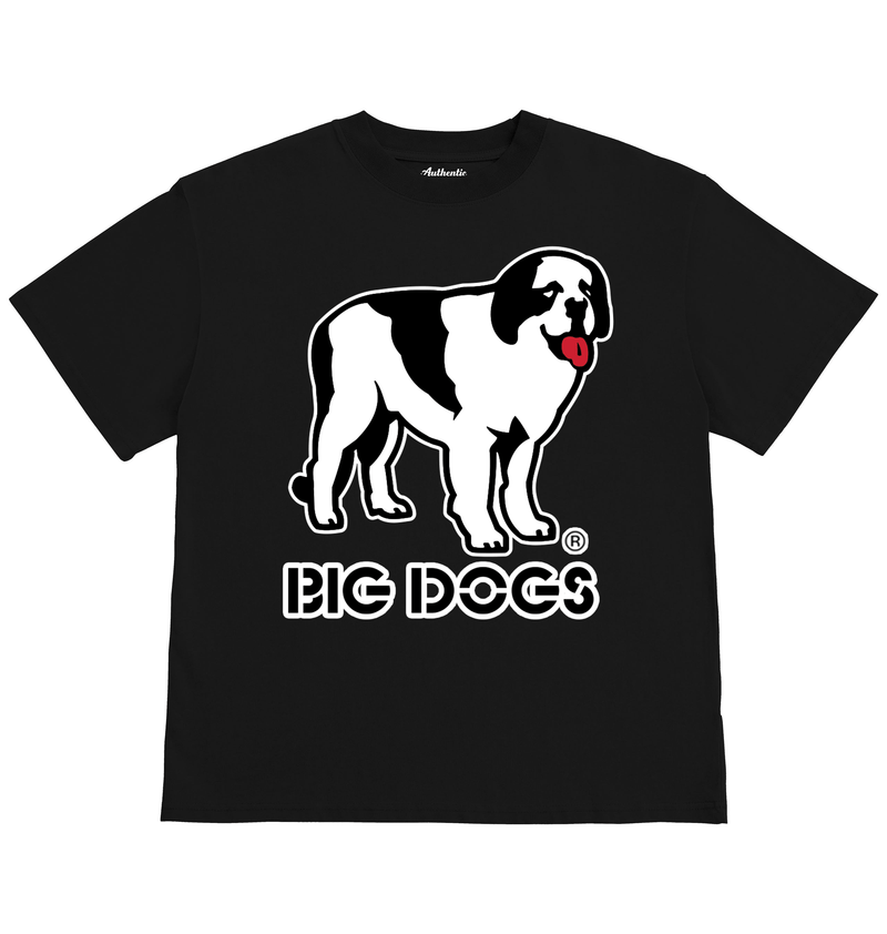 Big Dog Logo Retro T-shirt – Big Dogs