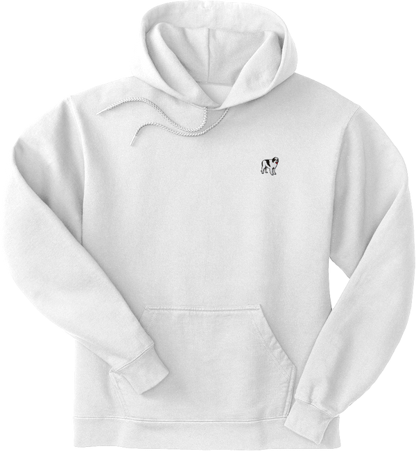 French Terry Fleece Embroidered Hoodie – Big Dogs French Terry Fleece Embroidered Hoodie – Big Dogs