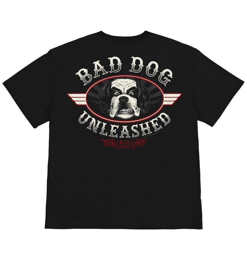USA製 the black dog パロディ　tシャツ bad dog XL Bad Dog Unleashed T-Shirt – Big Dogs