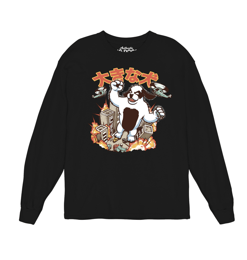 Kaiju Dog Long Sleeve T-shirt – Big Dogs