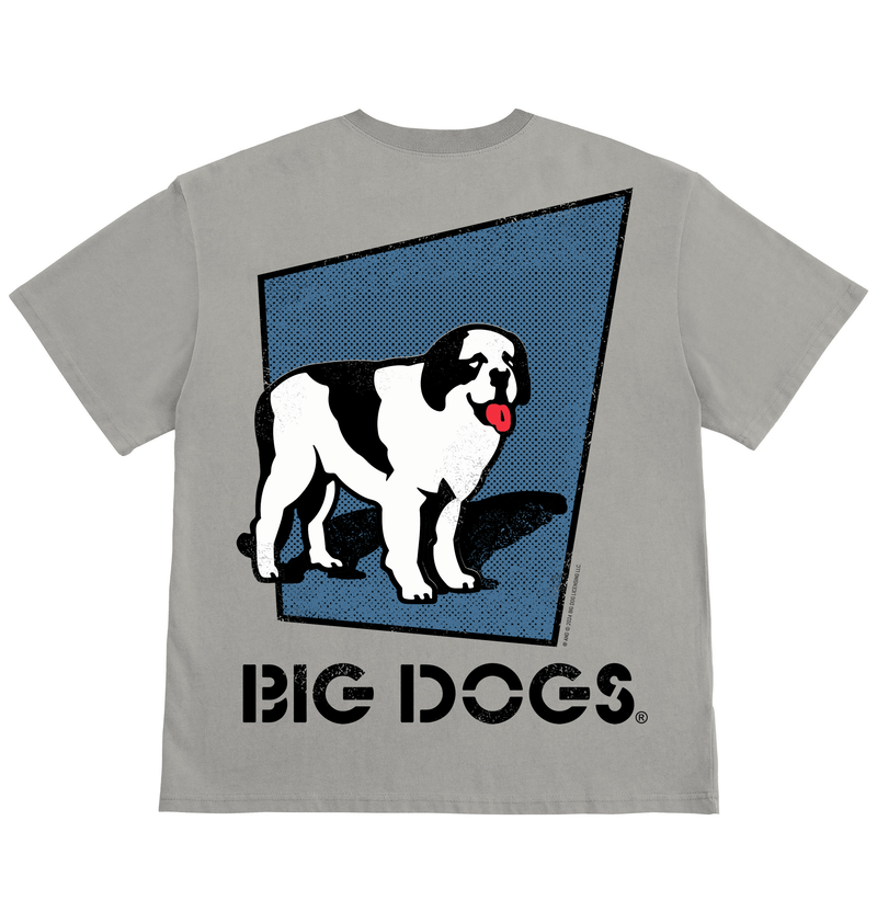 Big Dog Logo Retro T-shirt – Big Dogs