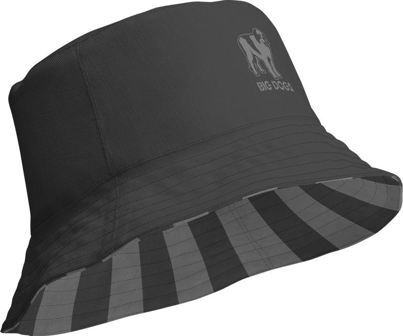 Patriotic Gray Reversible Bucket Hat