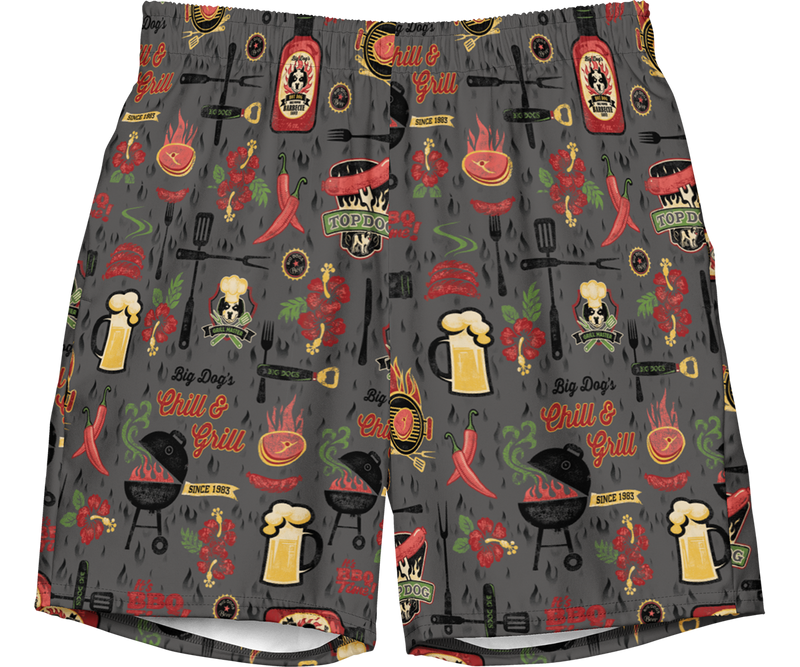 Hot dog swim trunks shop