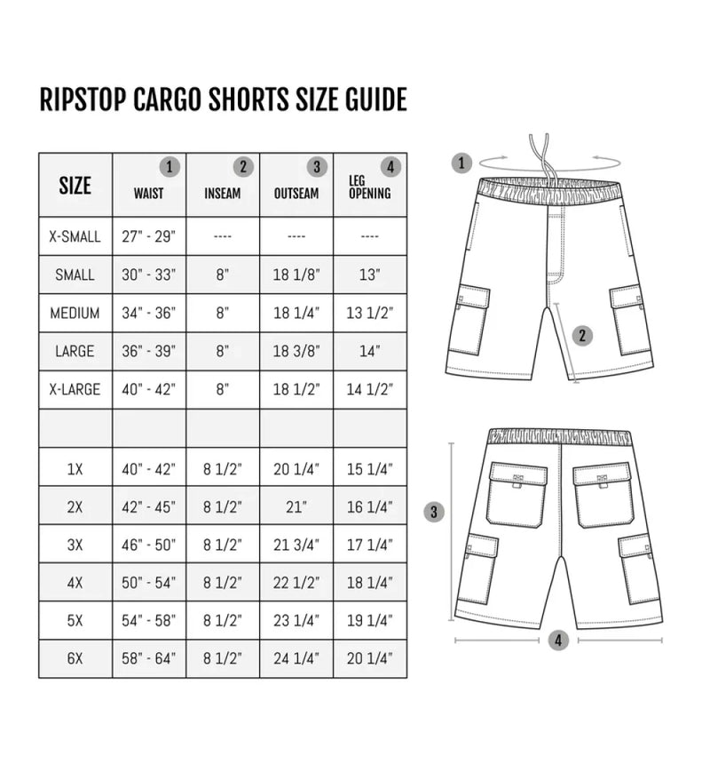 Ripstop Cargo Shorts – Big Dogs
