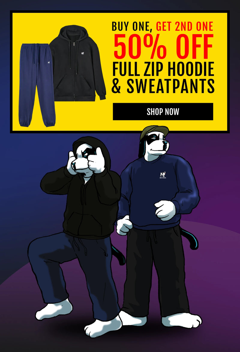 Buy One, get 2nd one 50% off full zip hoodie & Sweatpants