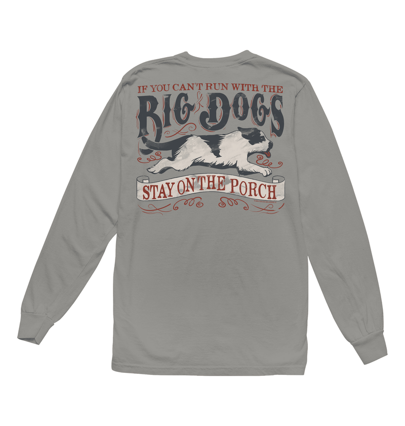 Run With Vintage Long Sleeve T-shirt – Big Dogs