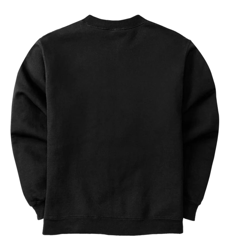 French Terry Fleece Embroidered Crew