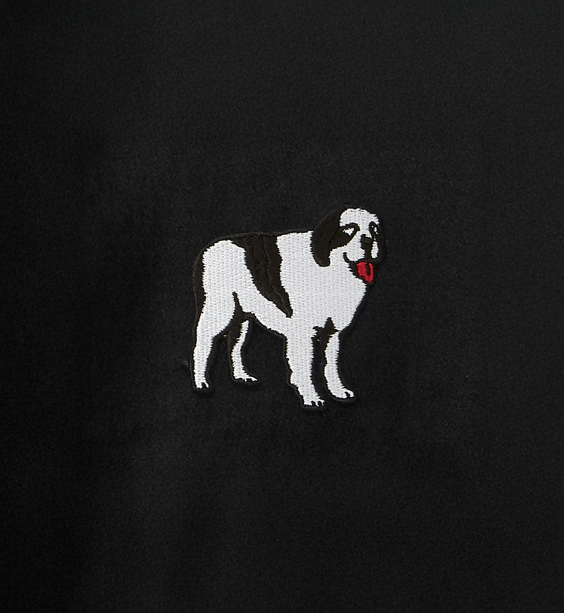 French Terry Fleece Embroidered Crew