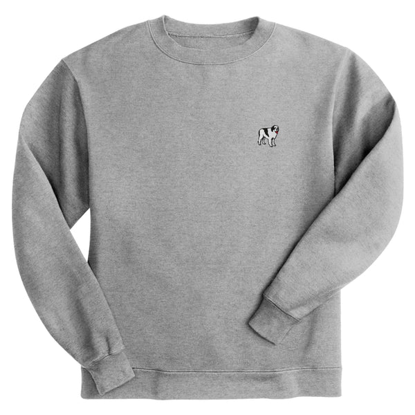 French Terry Fleece Embroidered Crew – Big Dogs