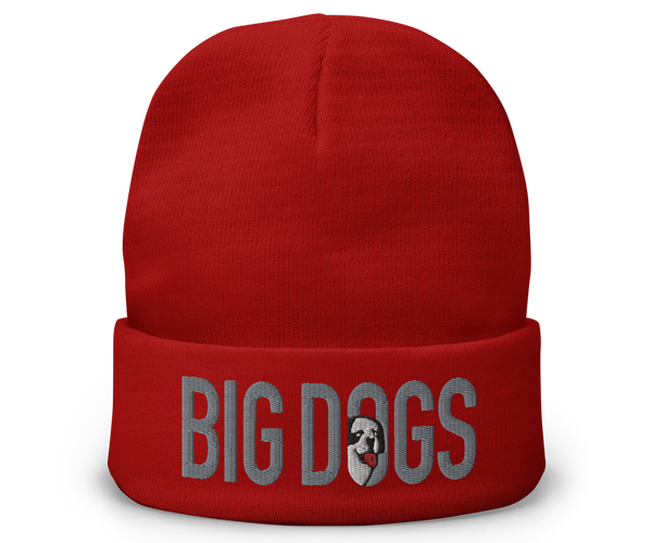Big Dogs Embroidered Beanie