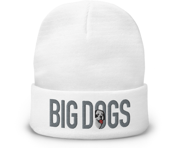Big Dogs Embroidered Beanie