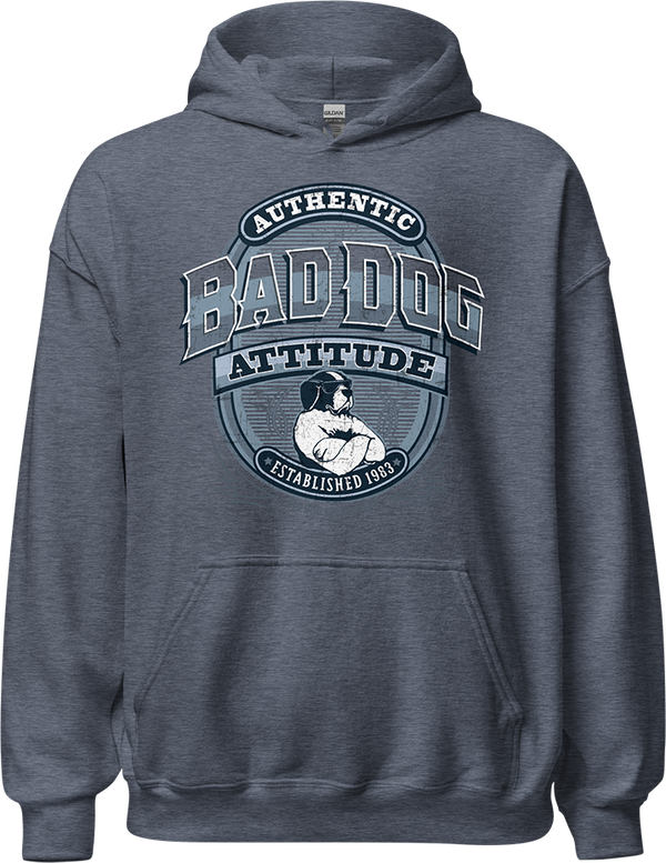 BAD DOG ATTITUDE SINCE 83 Graphic Hoodie