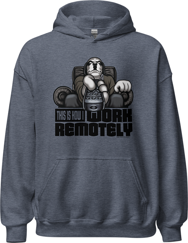 WORK REMOTELY Graphic Hoodie