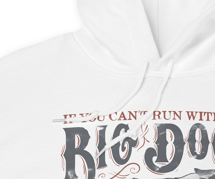 RUN WITH VINTAGE Graphic Hoodie