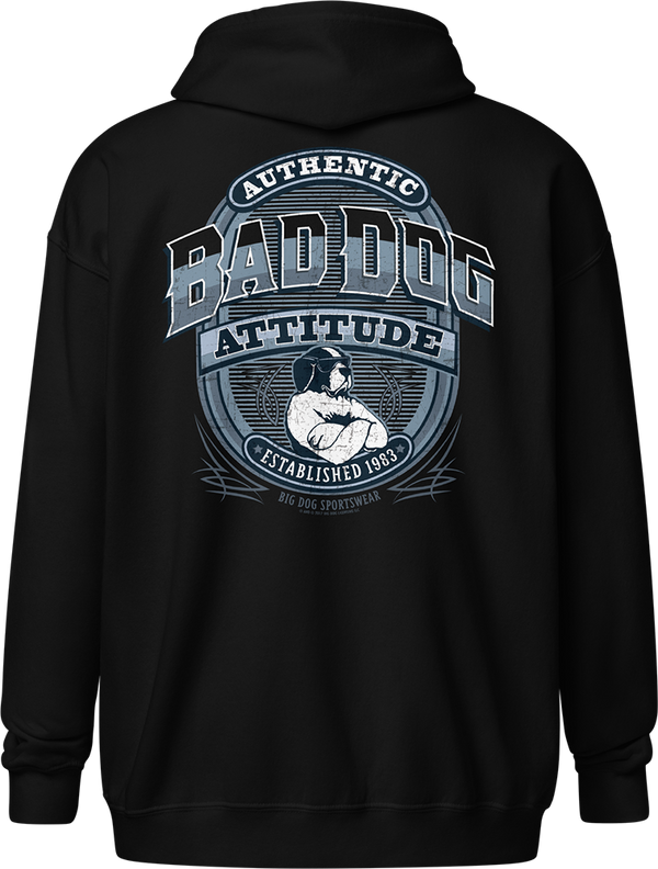 ATTITUDE SINCE 83 GRAPHIC FULL ZIP HOODIE