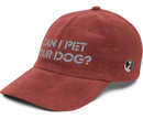 Can I Pet Your Dog corduroy cap