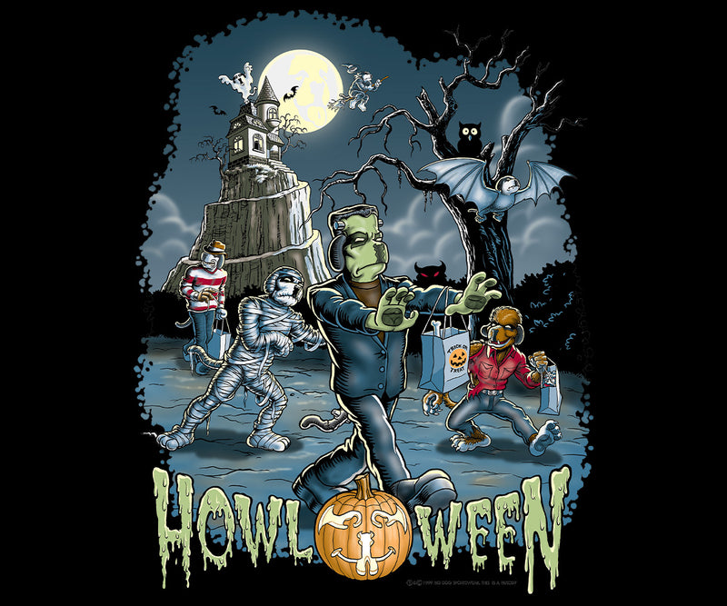 Howl-o-ween Graphic Crew