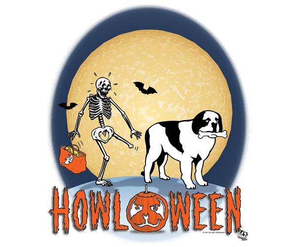 Howl-O-Ween Skeleton T-Shirt