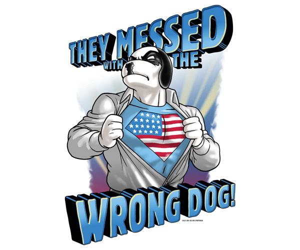 They Messed With The Wrong Dog T-Shirt