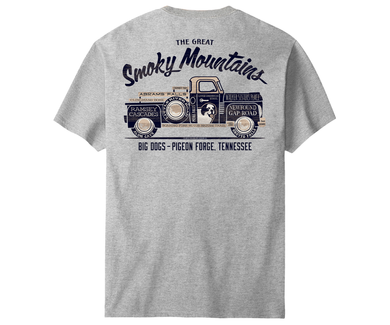 Smoky Mountain Landmark Truck T-Shirt