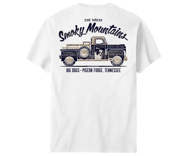 Smoky Mountain Landmark Truck T-Shirt