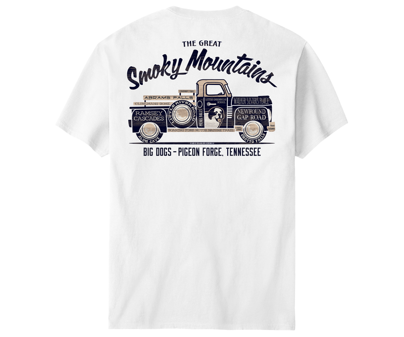 Smoky Mountain Landmark Truck T-Shirt