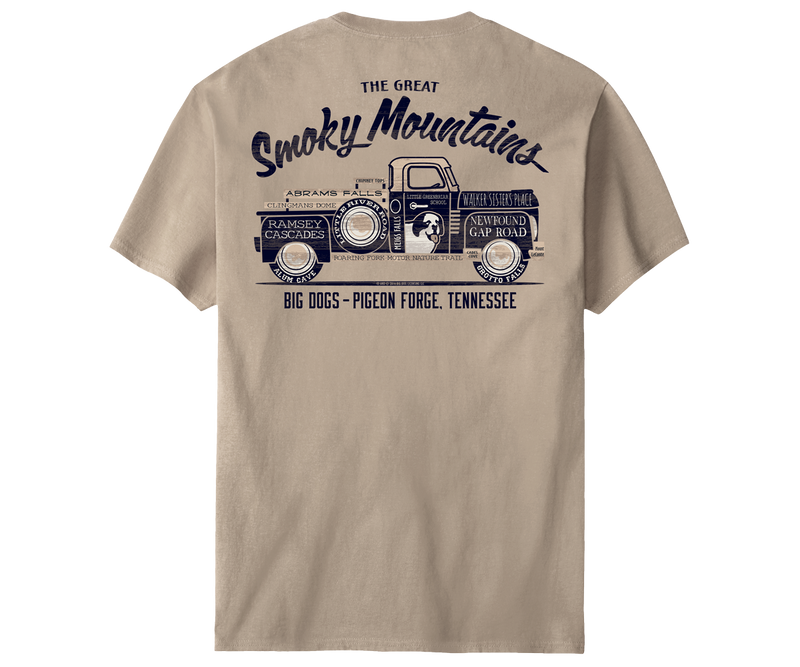 Smoky Mountain Landmark Truck T-Shirt