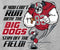 Run With The Big Dogs Football T-Shirt