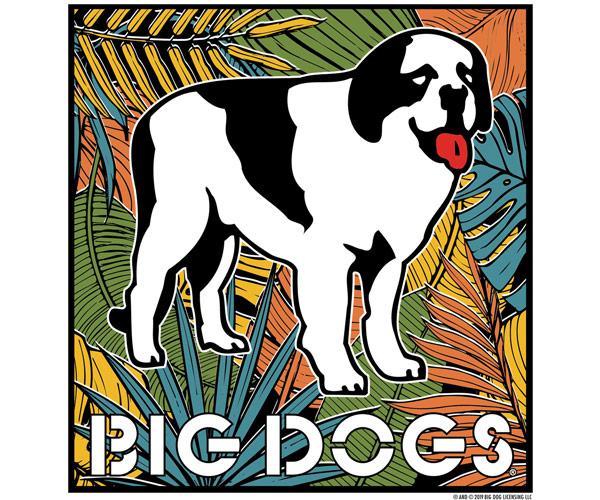 Big Dogs Tropical Logo T-Shirt