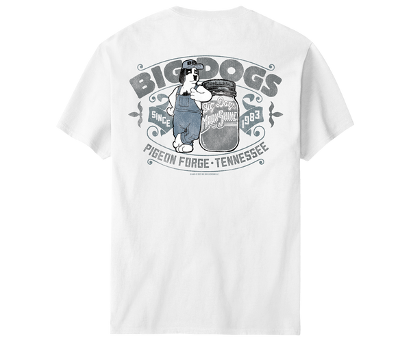 Big Dog Moonshine Jar T-shirt