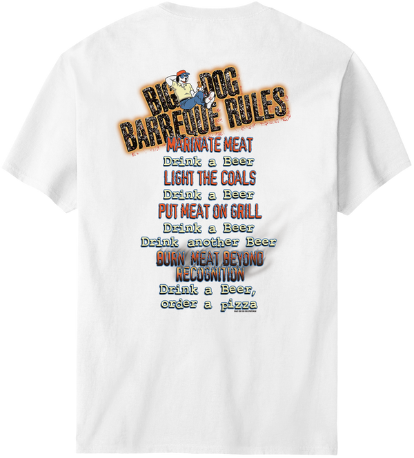 Big Dog BBQ Rules T-Shirt