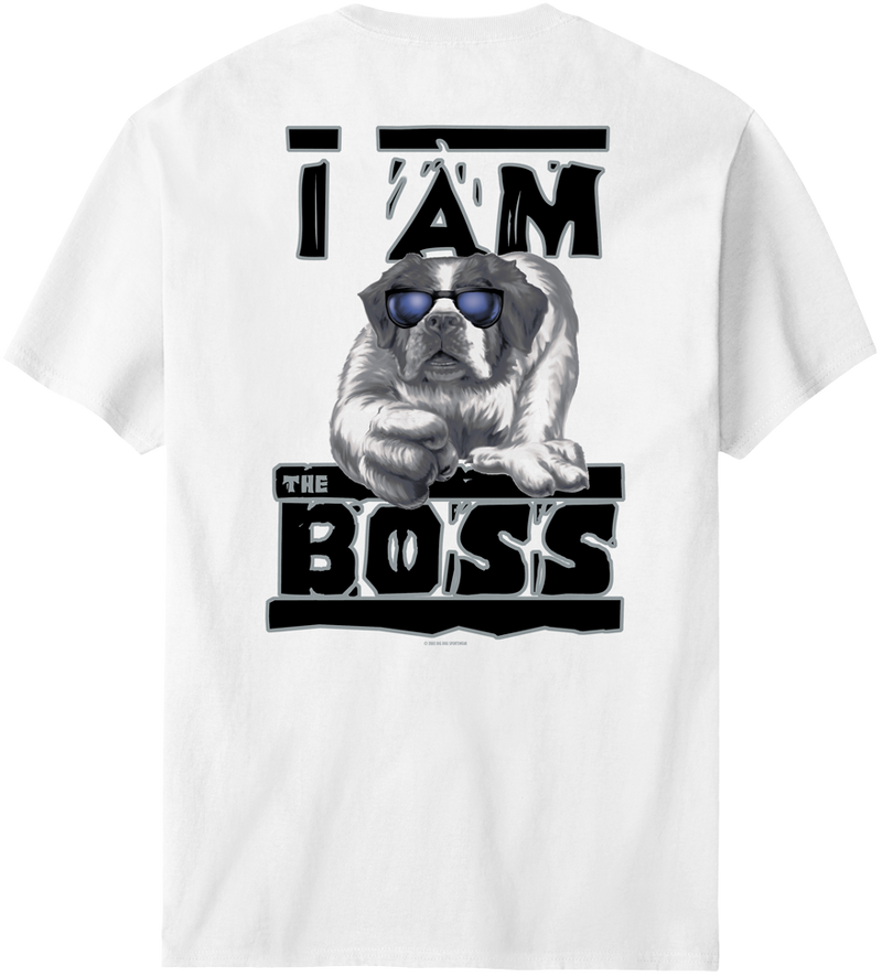 I am the boss t shirt best sale