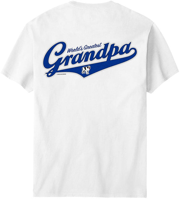 Worlds Greatest Grandpa T-Shirt 5X / White