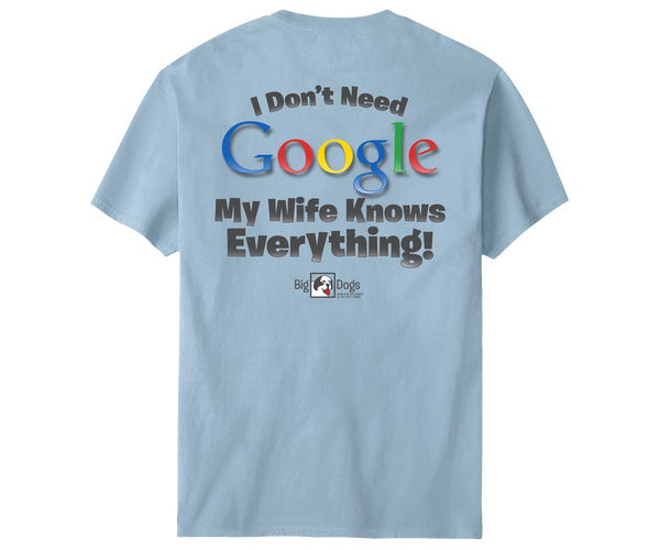 I Don't Need Google T-Shirt