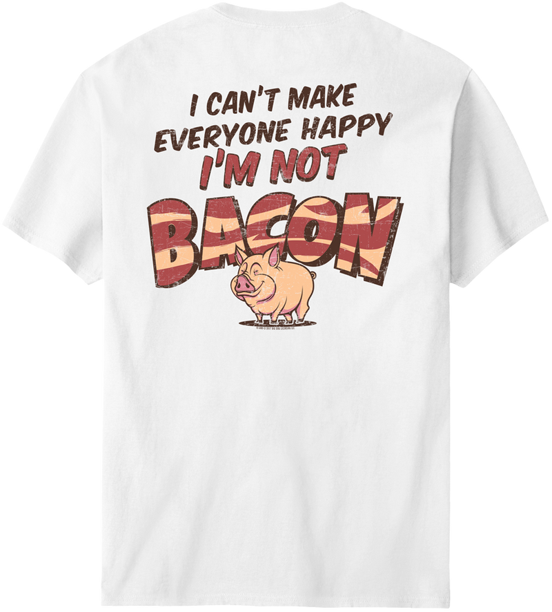 Bacon t shirts funny online