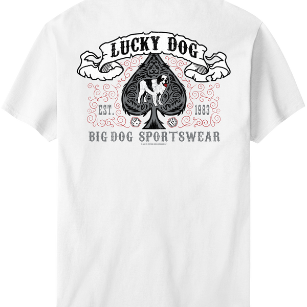 Lucky Dog Spade T-Shirt – Big Dogs