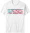 Tropical Stars & Stripes Chest Stripe T-Shirt