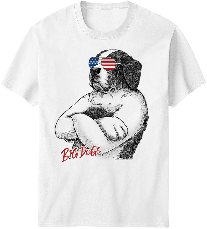 Stars & Stripes Bad Dog T-Shirt