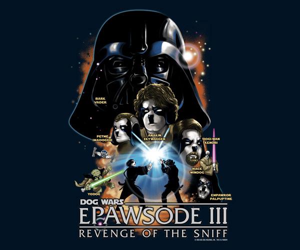 Dog Wars Epawsode III T-Shirt