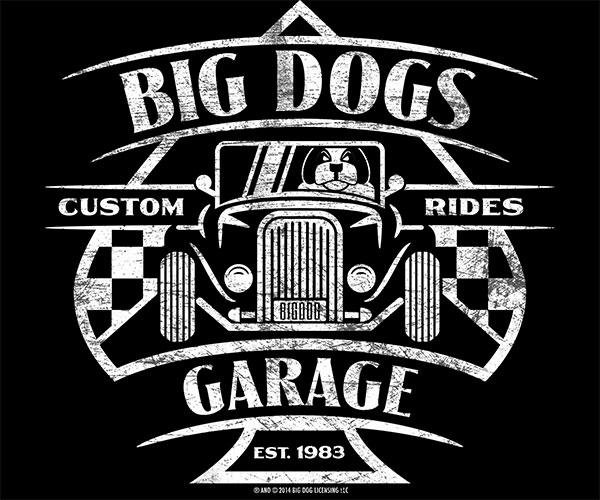 Big Dogs Garage T-Shirt